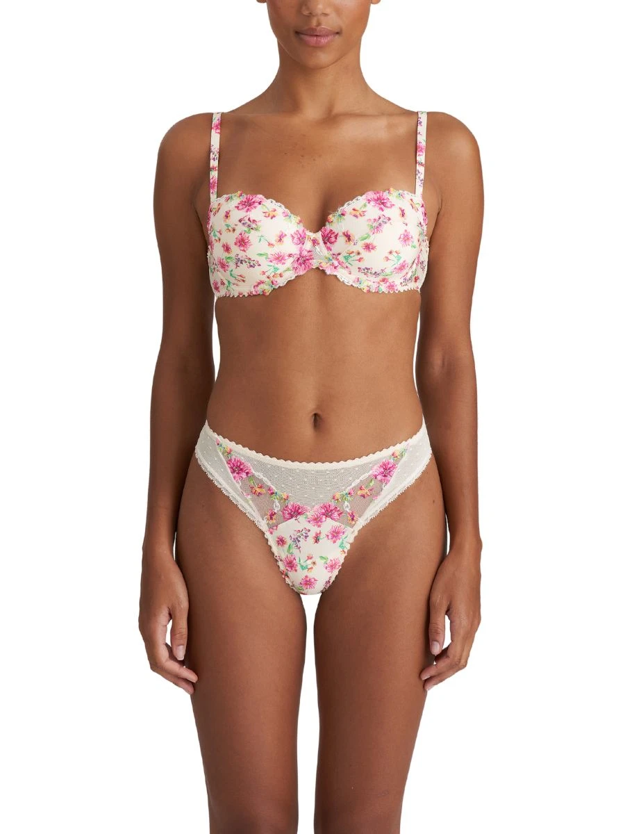 MARIE JO Chen Padded Balcony Bra - Pearled Ivory 6 MARIE JO Chen Padded Balcony Bra - Pearled Ivory - Image 4