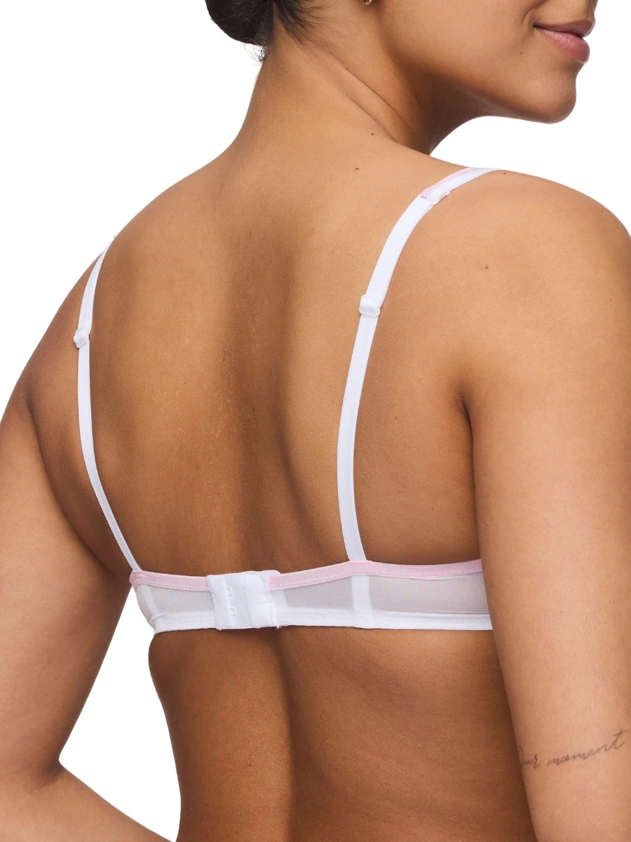 MARIE JO Lizelot Half Padded Balcony Bra - White 4 MARIE JO Lizelot Half Padded Balcony Bra - White - Image 2