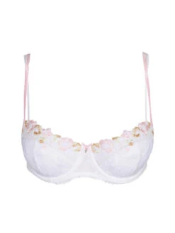 MARIE JO Lizelot Half Padded Balcony Bra - White 15 MARIE JO Lizelot Half Padded Balcony Bra - White -FREYA Shop braforme marie jo lizelot 0102895 WIT c