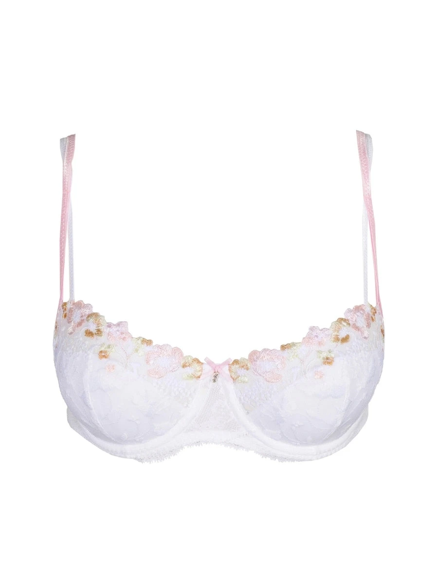 MARIE JO Lizelot Half Padded Balcony Bra - White 9 MARIE JO Lizelot Half Padded Balcony Bra - White - Image 7