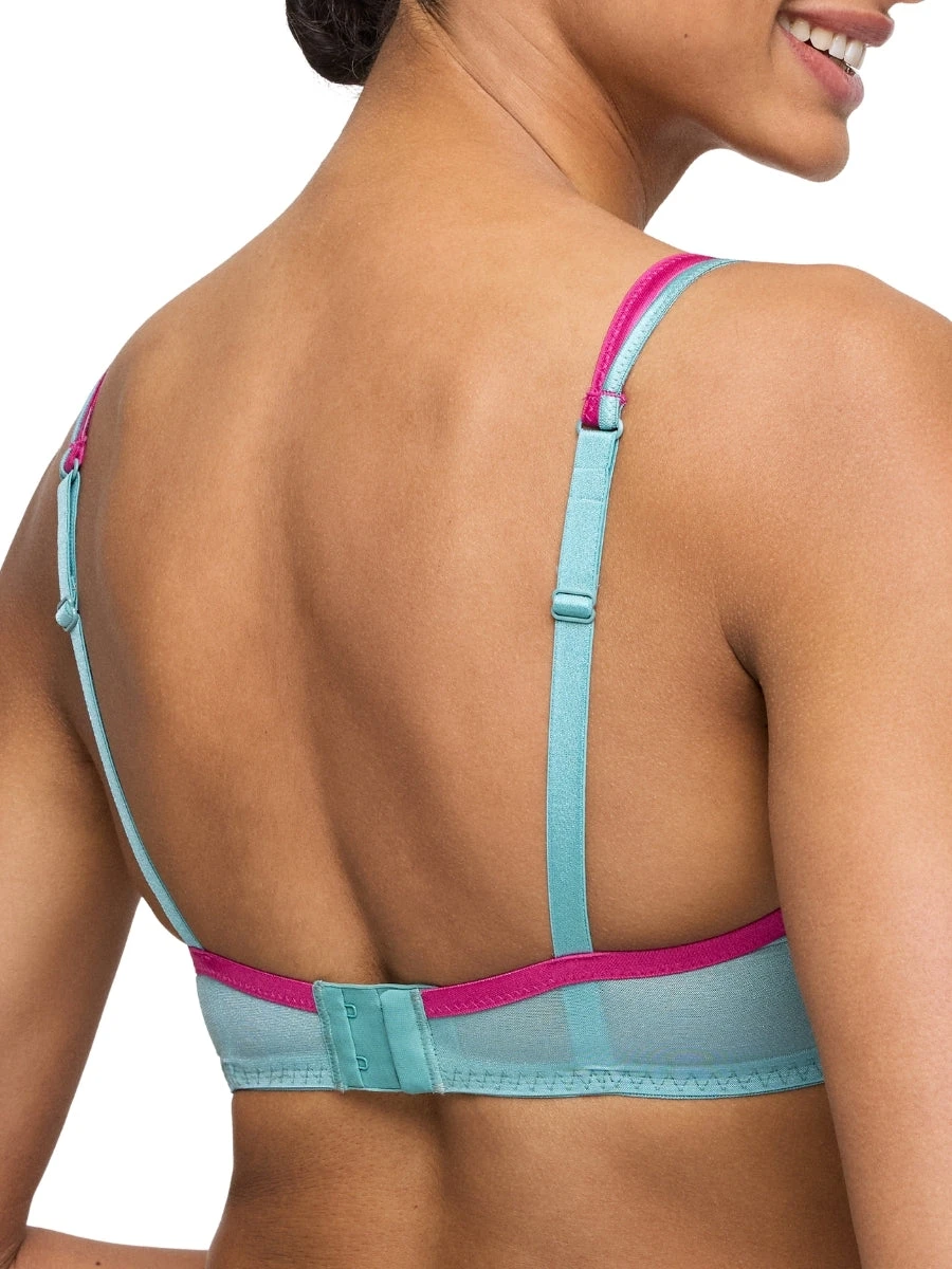 MARIE JO Lizelot Padded Heartshape Bra - Bali Green 4 MARIE JO Lizelot Padded Heartshape Bra - Bali Green - Image 2