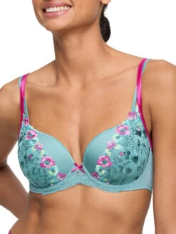 MARIE JO Lizelot Padded Heartshape Bra - Bali Green