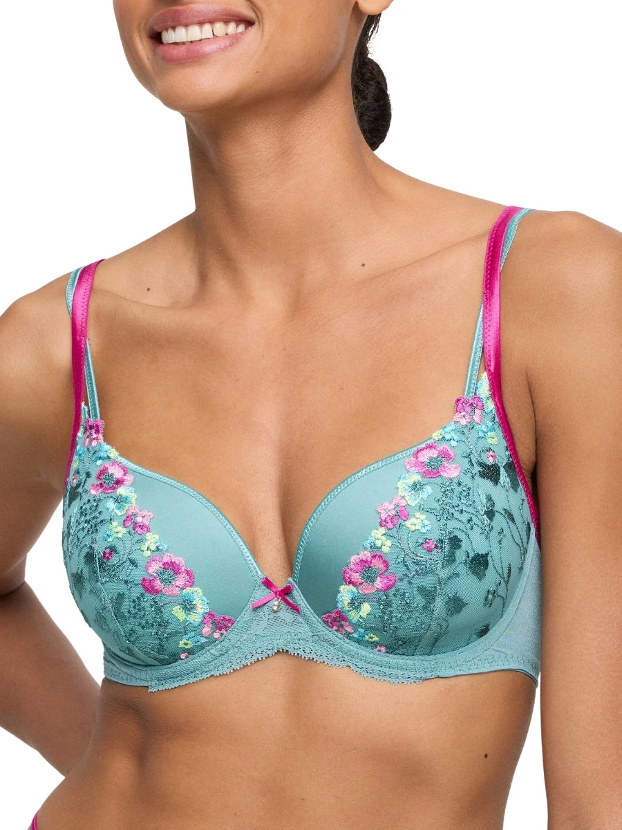 MARIE JO Lizelot Padded Heartshape Bra - Bali Green 3 MARIE JO Lizelot Padded Heartshape Bra - Bali Green