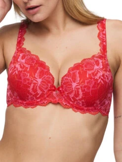 MARIE JO Manyla Padded Heartshape Bra - Pixie Red