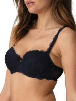 MARIE JO Manyla Padded Balcony Bra - Velvet Blue -FREYA Shop braforme marie jo manyla 0102739 VEL s
