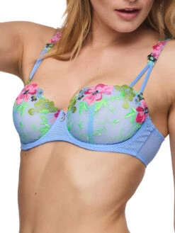 MARIE JO Odilly Vertical Seam Balcony Bra - Santorini Blue -FREYA Shop braforme marie jo odilly 0102883 SIB s