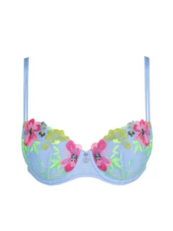 MARIE JO Odilly Padded Balcony Bra - Santorini Blue -FREYA Shop braforme marie jo odilly 0102889 SIB c