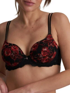 MARIE JO Selyna Padded Heartshape Bra - Spicy Red