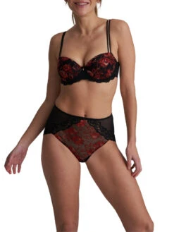 MARIE JO Selyna Padded Balcony Bra - Spicy Red -FREYA Shop braforme marie jo selyna 0102839 SRD 2f