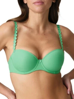 MARIE JO Tom Padded Balcony Bra - Lush Green