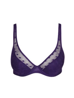 MARIE JO Tulio Half Padded Plunge Bra - Majestic Purple 17 MARIE JO Tulio Half Padded Plunge Bra - Majestic Purple -FREYA Shop braforme marie jo tulio 0122405 MJP c