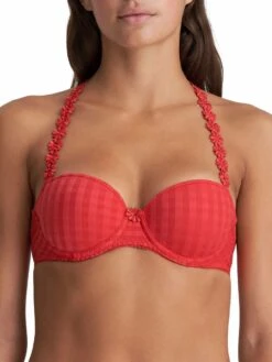 MARIE JO Avero Padded Balcony Bra - Scarlet -FREYA Shop braforme mariejo avero 0100419 sca f1