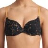 MARIE JO Colin Padded Heartshape Bra - Marble Black -FREYA Shop braforme mariejo lingerie 0122286 mbb f
