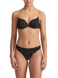 MARIE JO Colin Padded Heartshape Bra - Marble Black -FREYA Shop braforme mariejo lingerie 0122286 mbb f1