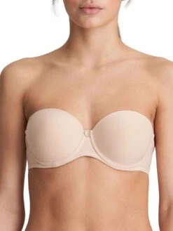 MARIE JO Tom Padded Strapless Bra - Caffé Latte -FREYA Shop braforme mariejo tom 0120828 cal f2