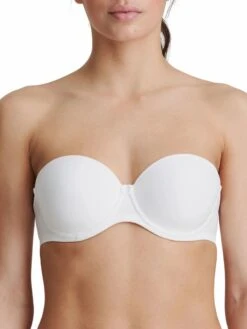 MARIE JO Tom Padded Strapless Bra - White -FREYA Shop braforme mariejo tom 0120828 wit f2