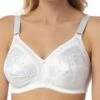 Embroidered Full Cup Bra - White -FREYA Shop braforme marlon lingerie br592 embroidered full cup bra white f