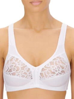 Naturana Full Cup Non Wired Bra - White