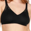 Naturana Wellness Elasticup Soft Cup Bra - Black