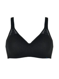 Naturana Wellness Elasticup Soft Cup Bra - Black -FREYA Shop braforme naturana bra 5505 400 black p