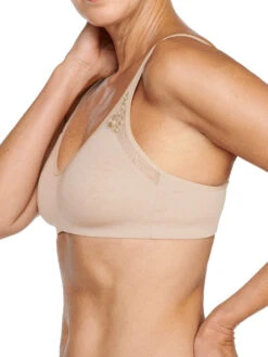 Naturana Wellness Elasticup Soft Cup Bra - Light Beige -FREYA Shop braforme naturana bra 5505 895 light beige s