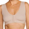 Naturana Wellness Front Fastening Soft Cup Bra - Light Beige -FREYA Shop braforme naturana bra 5572 895 light beige f1