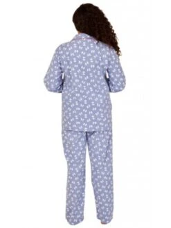 Printed Brushed Cotton Pyjama Set -FREYA Shop braforme nightwear 33558 blue b 7ed80260 0da1 491c ab2d 9fc91b8e69ff
