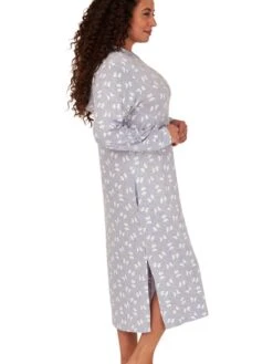 Penguin Print Lounge Dress -FREYA Shop braforme nightwear 33566 blue s
