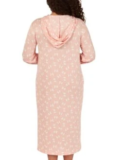 Penguin Print Lounge Dress -FREYA Shop braforme nightwear 33566 pink b