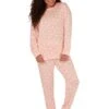 Penguin Print Pyjama Set -FREYA Shop braforme nightwear 33578 pink f