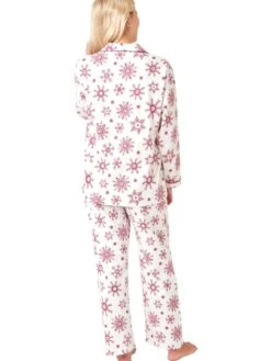 Printed Brushed Cotton Pyjama Set -FREYA Shop braforme nightwear 38093 pink b 50d0e2d7 d8ef 4e32 b5e1 5cebaa520ff2