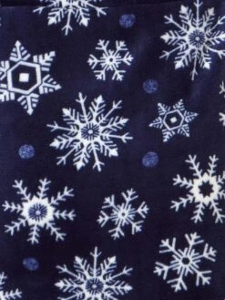 Printed Fleece Robe -FREYA Shop braforme nightwear 38094 navy blue pattern 73e58a9d 9ca2 42d0 9846 ec545bffa654