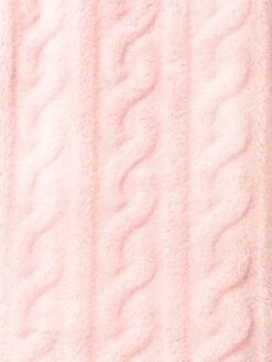 Cable Knit Fleece Pyjama Set 18 Cable Knit Fleece Pyjama Set -FREYA Shop braforme nightwear 38581 pink pattern