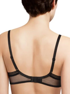 Passionata Thelma Plunge T-Shirt Bra - Black -FREYA Shop braforme p43h90 011 b75 thelma t shirt underwired plunge bra b