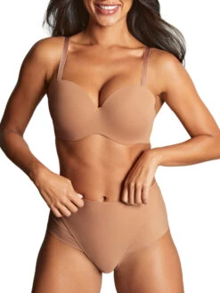 Panache 365 Moulded Strapless Bra - Honey -FREYA Shop braforme panache 365 strapless 10900 809 4f