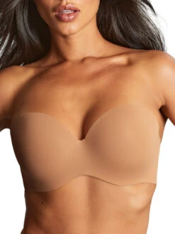 Panache 365 Moulded Strapless Bra - Honey