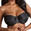 Panache Alice Balcony Strapless Bra - Black -FREYA Shop braforme panache alice 11040 013 f