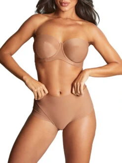 Panache Alice Balcony Strapless Bra - Honey -FREYA Shop braforme panache alice 11040 809 3f