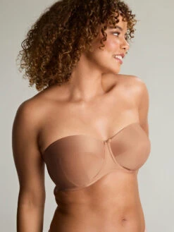 Panache Alice Balcony Strapless Bra - Honey -FREYA Shop braforme panache alice 11040 809 l