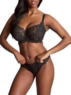 Panache Allure Full Cup Bra - Black/Latte -FREYA Shop braforme panache allure 10765 471 2f
