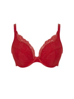 Panache Ana High Apex Plunge Bra - Salsa Red -FREYA Shop braforme panache ana 9391 A28 c