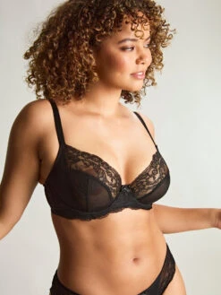 Panache Ana Plunge Bra - Black -FREYA Shop braforme panache ana 9396 013 4l