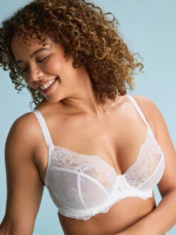 Panache Ana Plunge Bra - White -FREYA Shop braforme panache ana 9396 338 2l