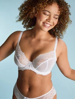 Panache Ana Plunge Bra - White -FREYA Shop braforme panache ana 9396 338 l