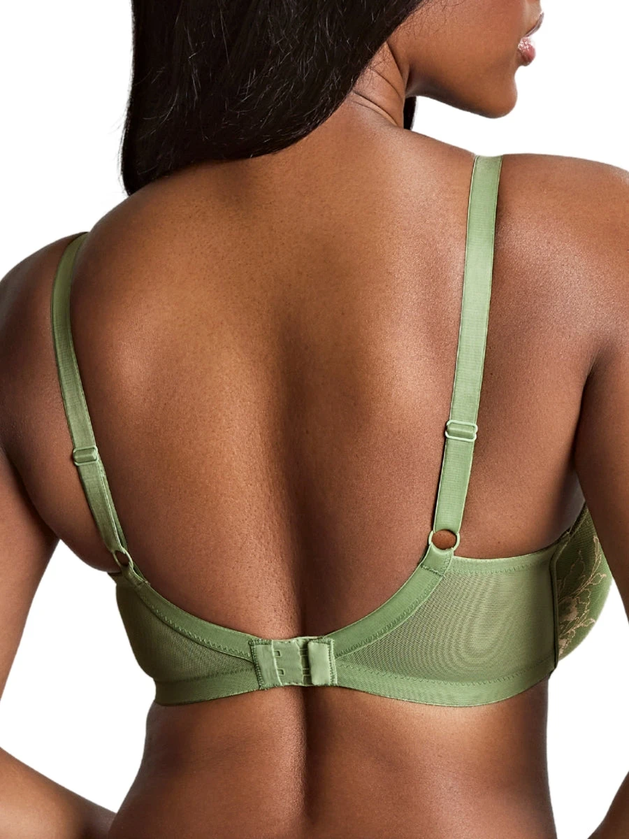 Panache Ana High Apex Plunge Bra - Sage/Sand 4 Panache Ana High Apex Plunge Bra - Sage/Sand - Image 2