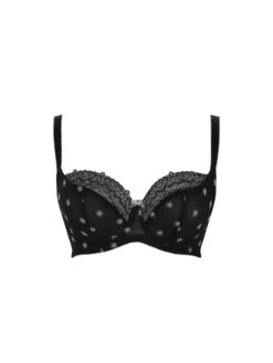 Panache Blossom Balcony Bra - Black -FREYA Shop braforme panache blossom 10581 013 c