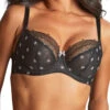 Panache Blossom Balcony Bra - Black -FREYA Shop braforme panache blossom 10581 013 f