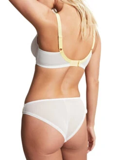 Panache Blossom Balcony Bra - White/Lemon -FREYA Shop braforme panache blossom 10581 WHL 2b