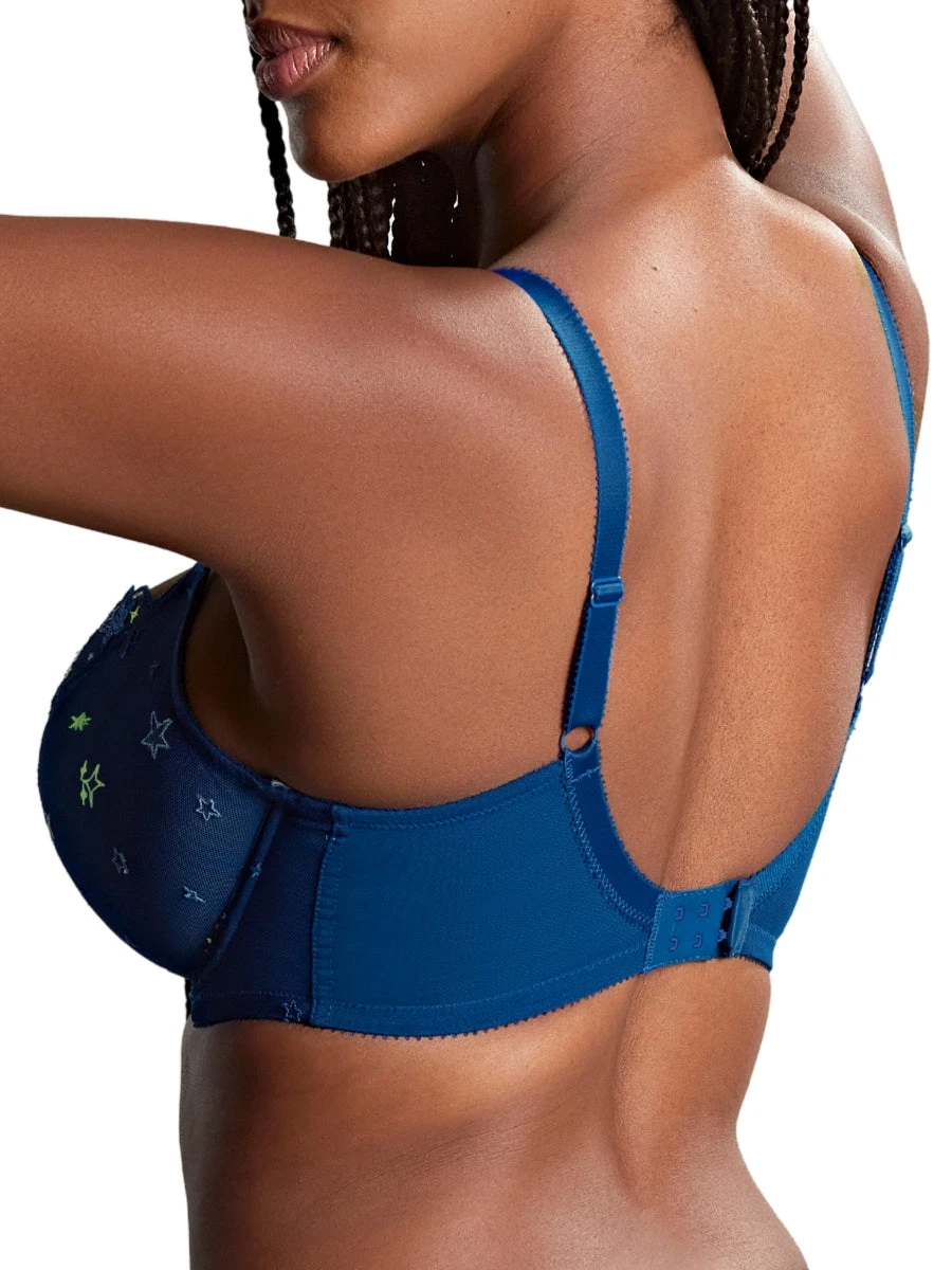 Panache Blossom Balcony Bra - Celeste 4 Panache Blossom Balcony Bra - Celeste - Image 2