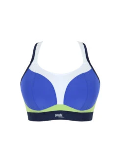 Panache Boundless Non Wired Racerback Sports Bra - Blue -FREYA Shop braforme panache boundless 7341B 046 c